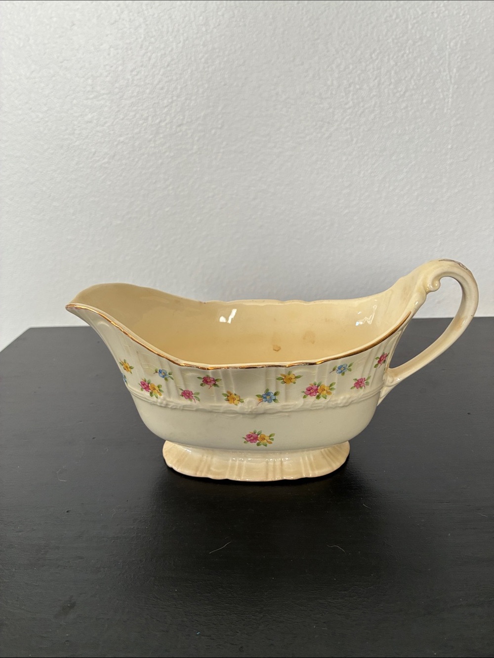 Homer Laughlin Porcelain Gravy Boat
